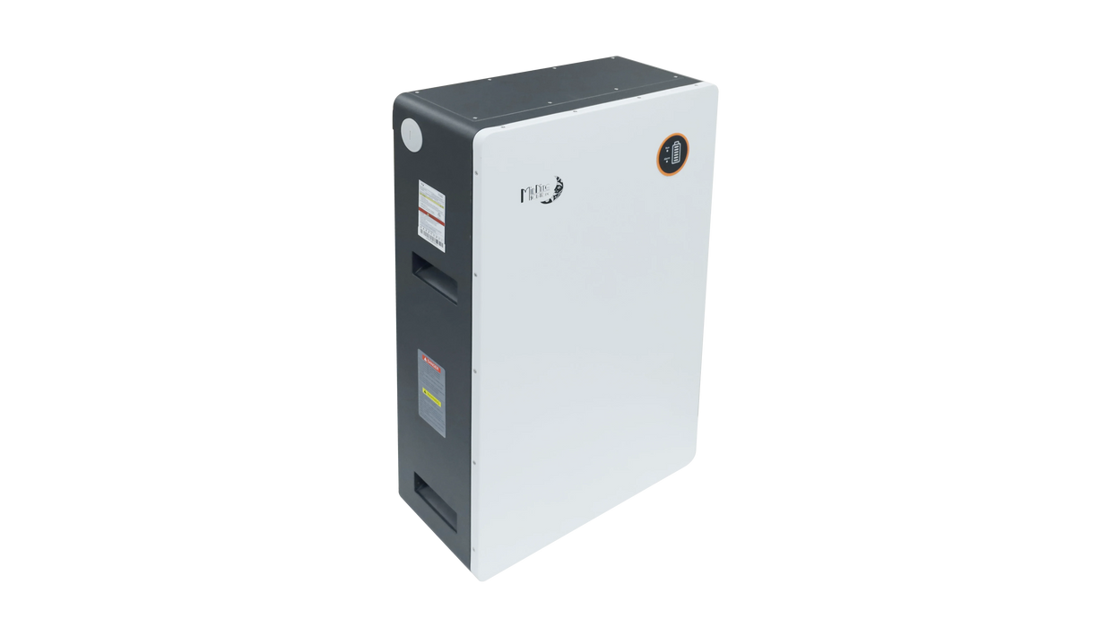 Green Vista Living MidNite Power MNPowerflo16 48V 310Ah | 16.1 kWh Capacity | Self Heating Outdoor Wallmount... - Close-Up