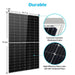 Green Vista Living Sungold Power 450 Watt Monocrystalline PERC Solar Panel - Features