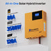 Green Vista Living ECO-WORTHY 5.12KWh Home Backup Power With 48V 100Ah LiFePO4 And 3500W 48V Off-Grid Inverter - Close-Up