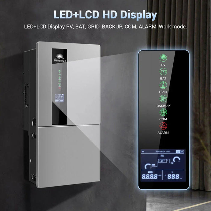 Green Vista Living Sungold Power 11.4KW Hybrid Inverter 48V Split Phase SGN11.4KHB-48 - View 13