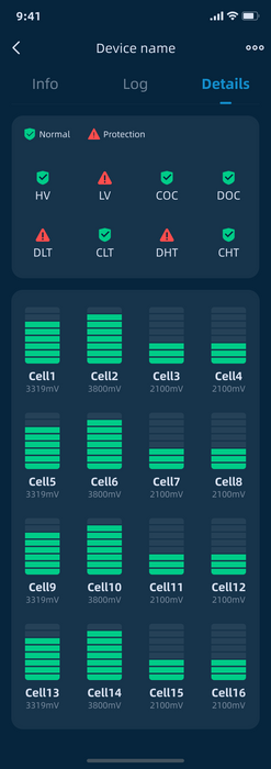Epoch Batteries Bluetooth Module for GC2 Motive Batteries — battery management system connection detail
