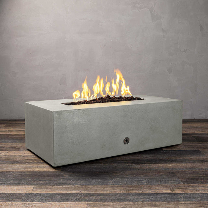 Starfire Designs Gravity 48" x 32" Rectangle Concrete Gas Fire Pit Starfire Designs