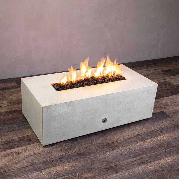 Starfire Designs Gravity 48" x 32" Rectangle Concrete Gas Fire Pit Starfire Designs