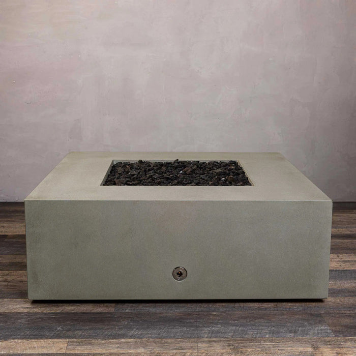 Starfire Designs Gravity 45" Square Concrete Gas Fire Pit Starfire Designs