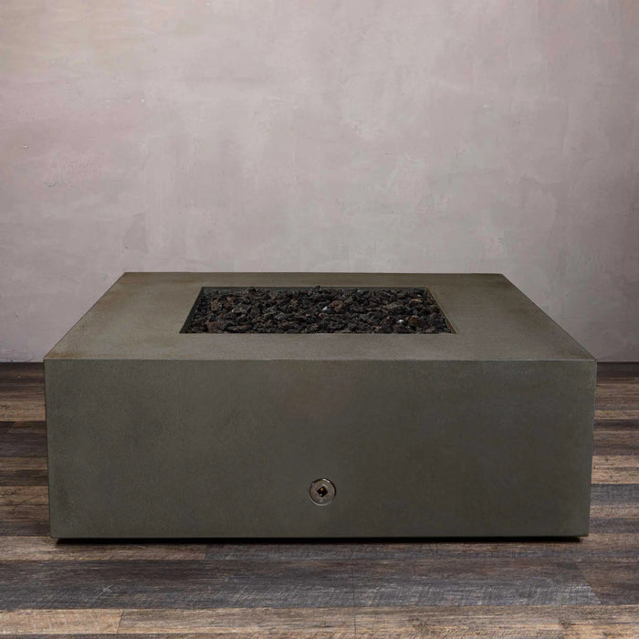 Starfire Designs Gravity 45" Square Concrete Gas Fire Pit Starfire Designs