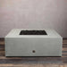 Starfire Designs Gravity 45" Square Concrete Gas Fire Pit Starfire Designs