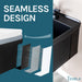 Tehila Standard Wall-Mounted Black Utility Sink with Black Finish Pull-Out Faucet - Features