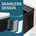 Tehila Standard Wall-Mounted Black Utility Sink, No Supply Lines - Features