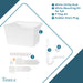 Tehila Standard Wall-Mounted White Utility Sink, No Supply Lines - View 9