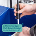 Tehila Standard Freestanding Blue Utility Sink with Black Finish High-Arc Coil Pull-Down Faucet - Dimensions