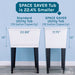 Tehila Space Saver Freestanding White Utility Sink with Stainless Steel Finish Pull-Out Faucet - Close-Up
