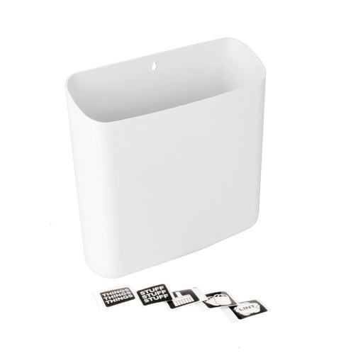 Utility Sink Large Magnetic Lint Bin (White) Bathroom Fixture