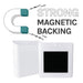 Utility Sink Large Magnetic Lint Bin (White) Bathroom Fixture - Lifestyle View