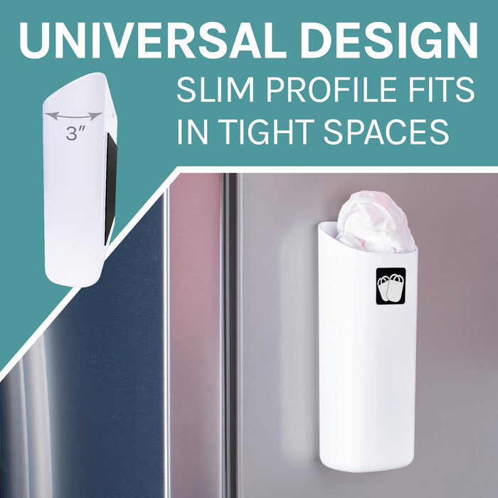 Utility Sink Magnetic Lint Bin Combo Pack (White) Bathroom Fixture - Lifestyle View