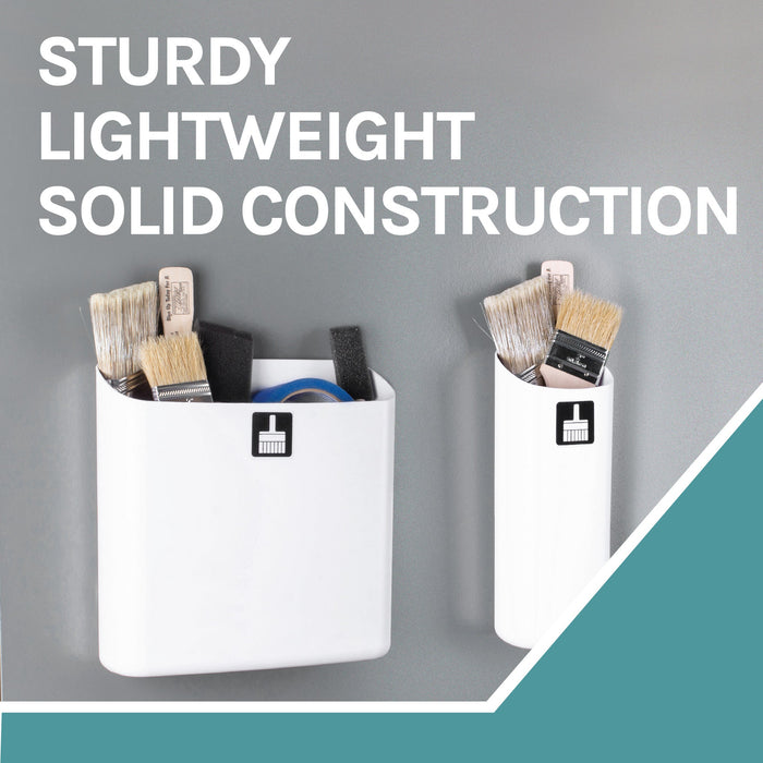 Utility Sink Magnetic Lint Bin Combo Pack (White) Bathroom Fixture - Features