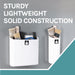 Utility Sink Magnetic Lint Bin Combo Pack (White) Bathroom Fixture - Features