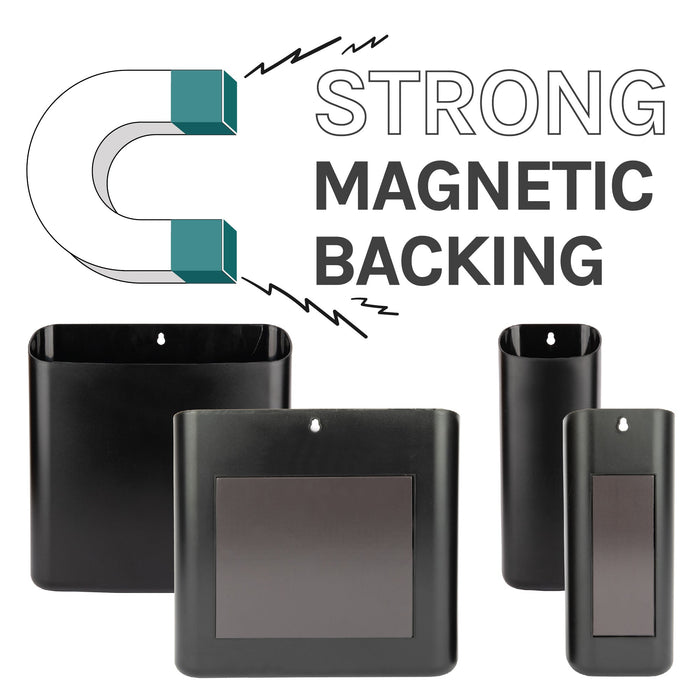 Utility Sink Magnetic Lint Bin Combo Pack (Black) Bathroom Fixture - Lifestyle View