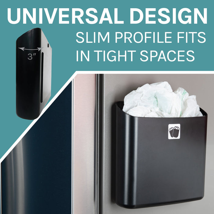 Utility Sink Magnetic Lint Bin Combo Pack (Black) Bathroom Fixture - Close-Up