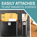 Utility Sink Magnetic Lint Bin Combo Pack (Black) Bathroom Fixture - Dimensions
