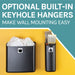 Utility Sink Magnetic Lint Bin Combo Pack (Black) Bathroom Fixture - View 9