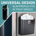 Utility Sink Large Magnetic Lint Bin (Black) Bathroom Fixture - Close-Up