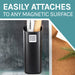 Utility Sink Small Magnetic Lint Bin (Black) Bathroom Fixture - Dimensions