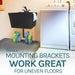 Utility Sink Tehila Black Wall Mounting Kit for Tehila Standard Sinks - Features