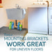 Utility Sink Tehila Grey Wall Mounting Kit for Tehila Standard Sinks - Features