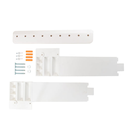 Utility Sink Tehila White Wall Mounting Kit for Tehila Standard Sinks