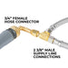 ¾ in. Garden Hose Connector Attachment for Utility Sinks - Close-Up