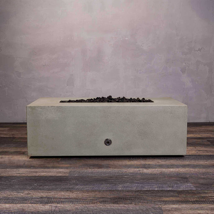 Starfire Designs Gravity 48" x 32" Rectangle Concrete Gas Fire Pit Starfire Designs