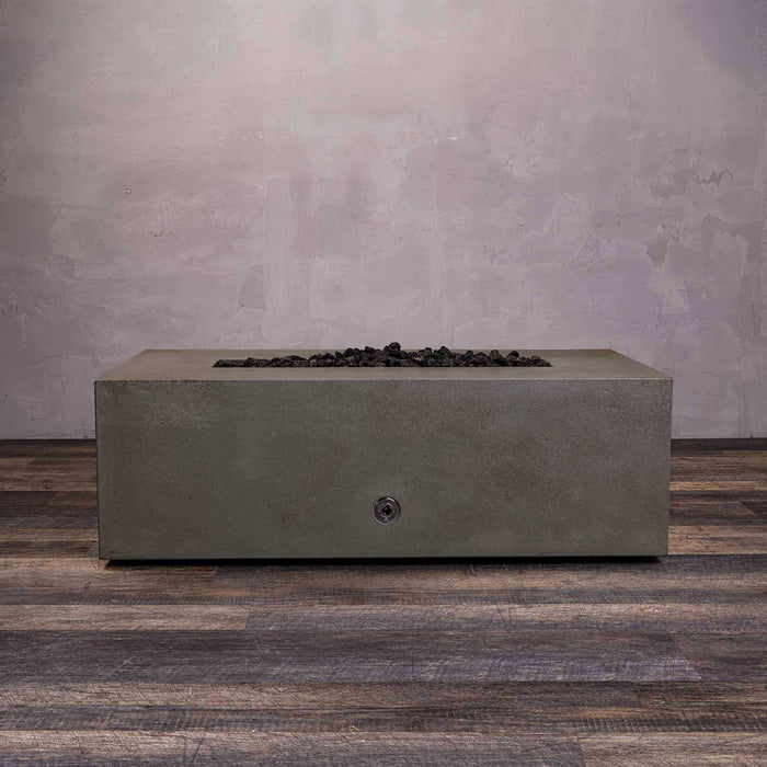 Starfire Designs Gravity 48" x 32" Rectangle Concrete Gas Fire Pit Starfire Designs
