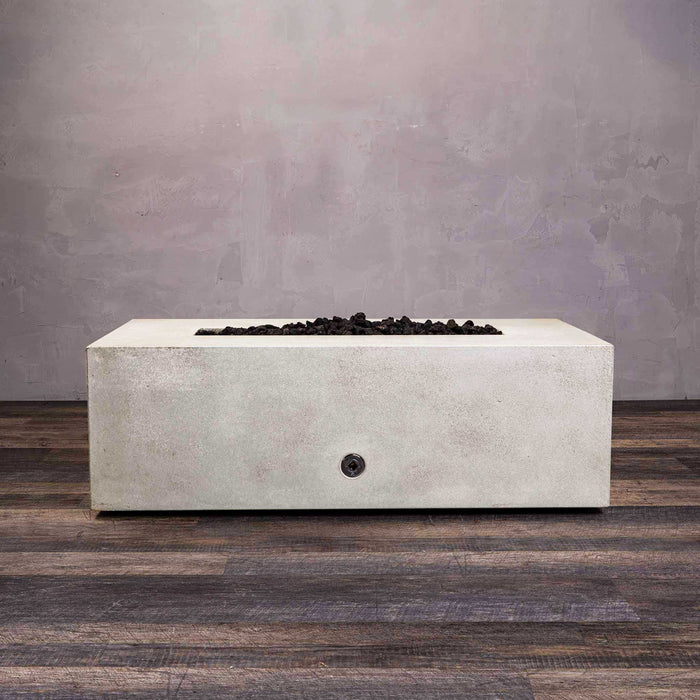 Starfire Designs Gravity 48" x 32" Rectangle Concrete Gas Fire Pit Starfire Designs