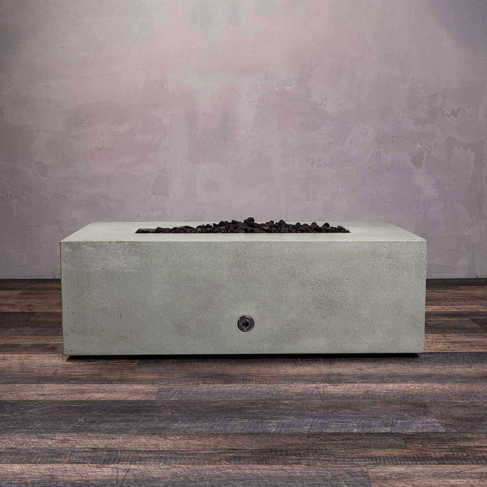 Starfire Designs Gravity 48" x 32" Rectangle Concrete Gas Fire Pit Starfire Designs