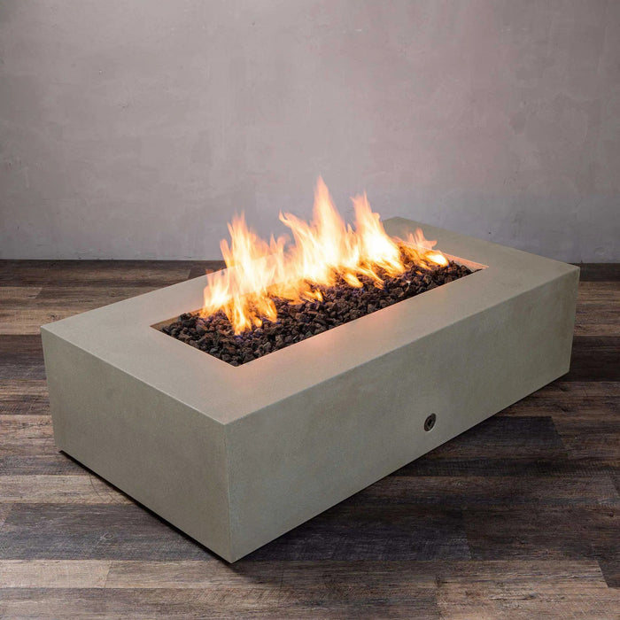 Starfire Designs Gravity 60" x 32" Rectangle Concrete Gas Fire Pit Starfire Designs