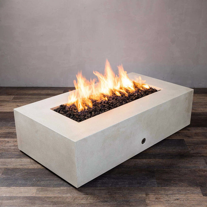 Starfire Designs Gravity 60" x 32" Rectangle Concrete Gas Fire Pit Starfire Designs