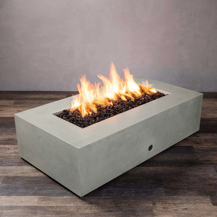 Starfire Designs Gravity 60" x 32" Rectangle Concrete Gas Fire Pit Starfire Designs