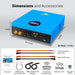 Green Vista Living Sungold Power 5.12KWH Powerwall LiFePO4 Lithium Battery SG48100M - Close-Up