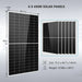 Green Vista Living Complete off Grid Solar Kit 6500W 48V 120V/240V output 10.24KWH Lithium Battery 2700 Watt... - Close-Up