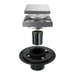wonderland shower inc Brushed nickel stainless floor drain 6x6inch - Detail View 3