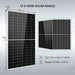 Green Vista Living Complete Off Grid Solar Kit 8000W 48V 120V/240V output 10.24KWH Lithium Battery 5400 Watt... - Close-Up