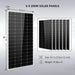 Green Vista Living Sungold Power Off Grid Solar Kit 4000W Inverter 12VDC 120V/240V Battery 1200 Watt... - Lifestyle View