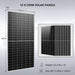 Green Vista Living Off Grid Solar Kit 10 X 550 Watts Solar Panels 4 X 5.12KWh Powerwall Lithium Battery... - Lifestyle View