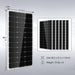 Green Vista Living Off Grid Solar Kit 3000W Inverter 12VDC 120V Output Battery 600 watt Solar Back Up SGK-PRO3 - Detail View