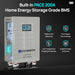 Green Vista Living ECO-WORTHY 51.2V 314Ah LiFePO4 Battery| Solar Battery Backup for home Power Station - Side View