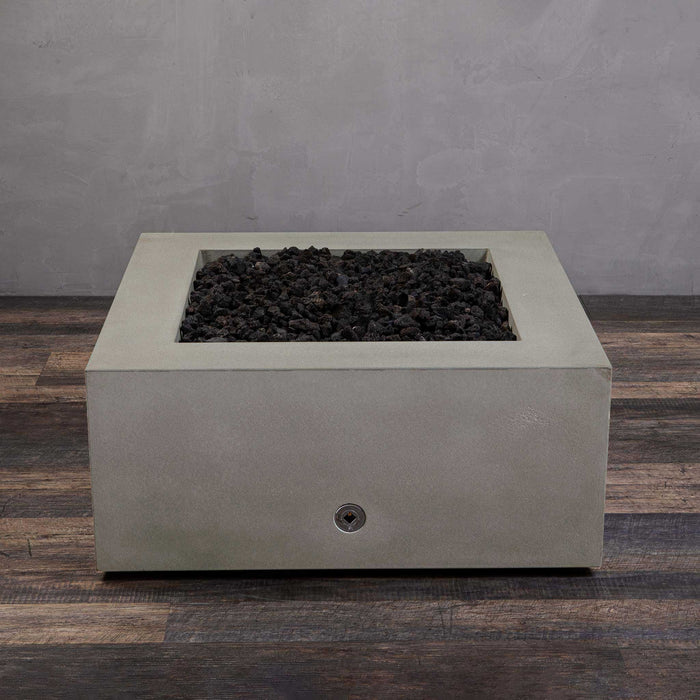 Starfire Designs Gravity 36" Square Concrete Gas Fire Pit Starfire Designs
