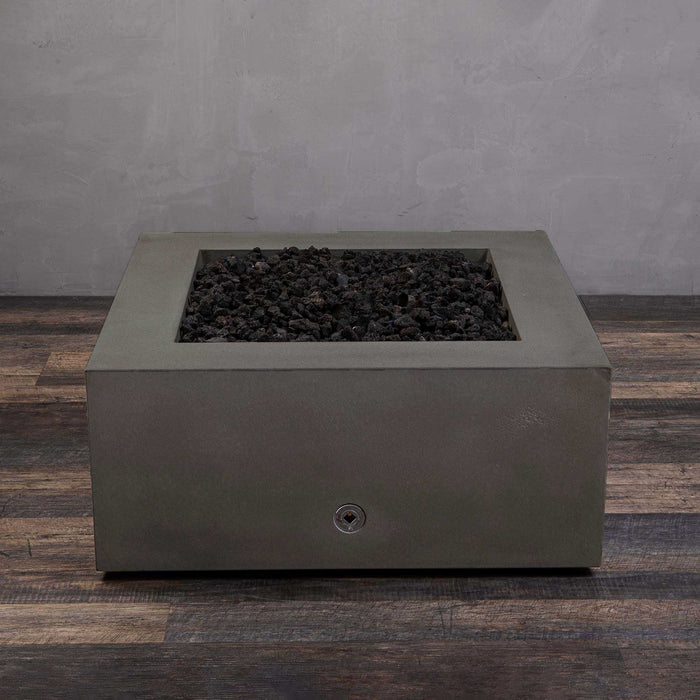 Starfire Designs Gravity 36" Square Concrete Gas Fire Pit Starfire Designs
