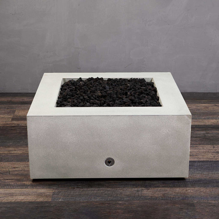 Starfire Designs Gravity 36" Square Concrete Gas Fire Pit Starfire Designs