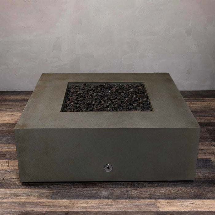 Starfire Designs Gravity 45" Square Concrete Gas Fire Pit Starfire Designs
