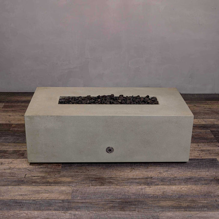 Starfire Designs Gravity 48" x 32" Rectangle Concrete Gas Fire Pit Starfire Designs